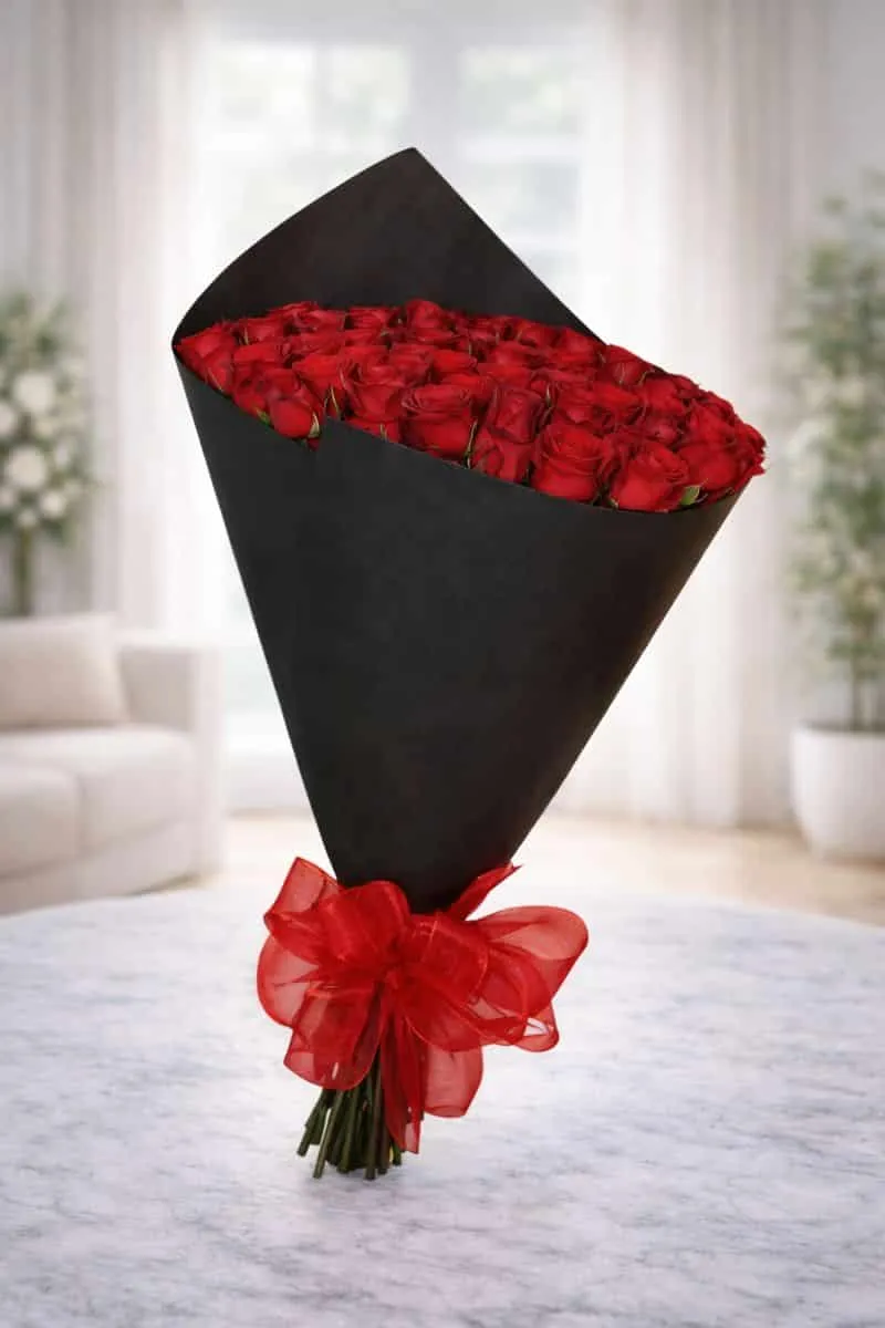 bouquet 50 rosas rojas entrega en monterrey mismo día