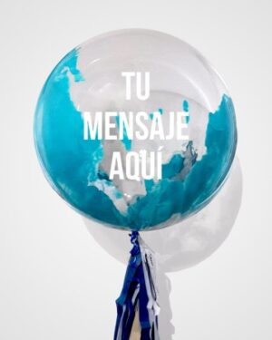 Globo Burbuja 24" Aqua