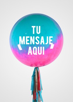 Globo Burbuja 24" Turquesa