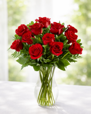 arreglo 12 rosas rojas entrega a domicilio monterrey