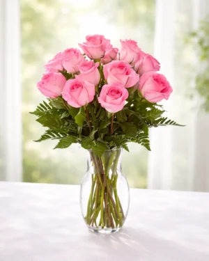 12 Rosas hermosas, flores en monterrey