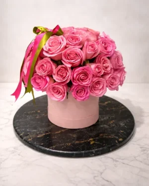 Hermosa caja de rosas hermosas, floreria en monterrey