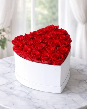 Romántico Corazón 24 Rosas